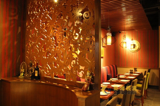 泰國(guó)餐廳設(shè)計(jì)效果圖