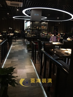 主題餐廳吊頂設(shè)計(jì)裝修