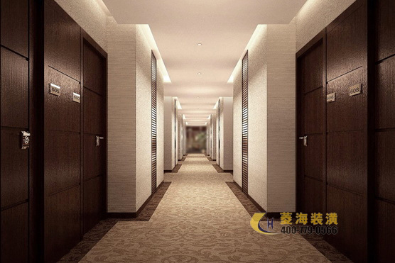 酒店客房走道設計效果圖