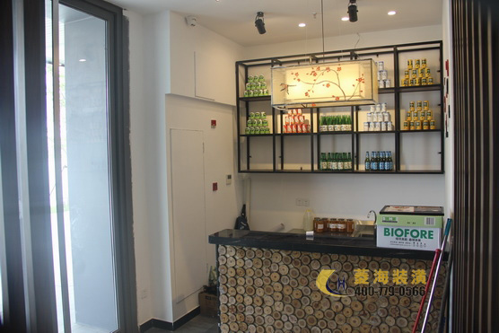 韓國料理店吧臺設計裝修