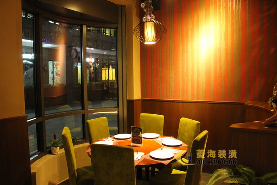 泰國(guó)餐廳餐桌設(shè)計(jì)