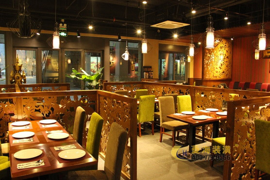 泰國(guó)餐廳吊頂設(shè)計(jì)